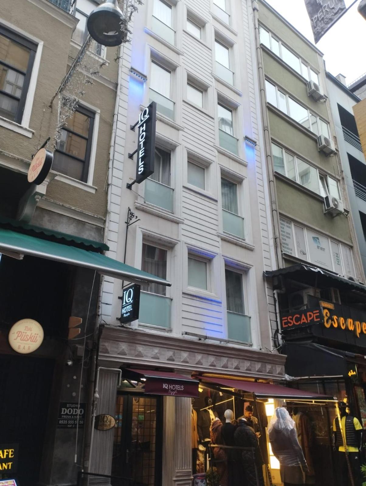 Iq Hotel Beyoglu Istanbul Exterior foto